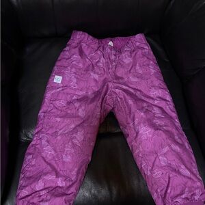 MEC 24 M girls purple snow pants